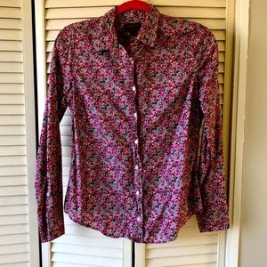 Liberty For J.Crew like new buttondown